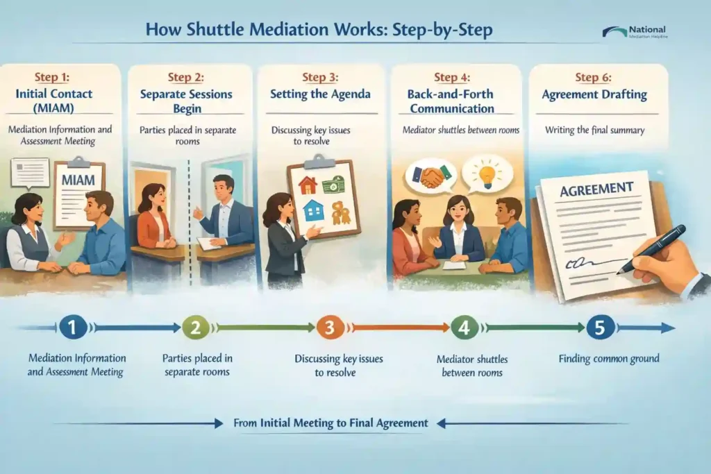 How Shuttle Mediation Works: Step-by-Step Newquay