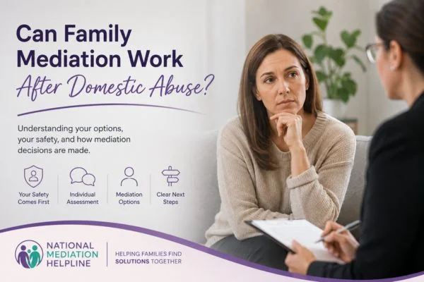 Can Family Mediation Newquay Work After Domestic Abuse?